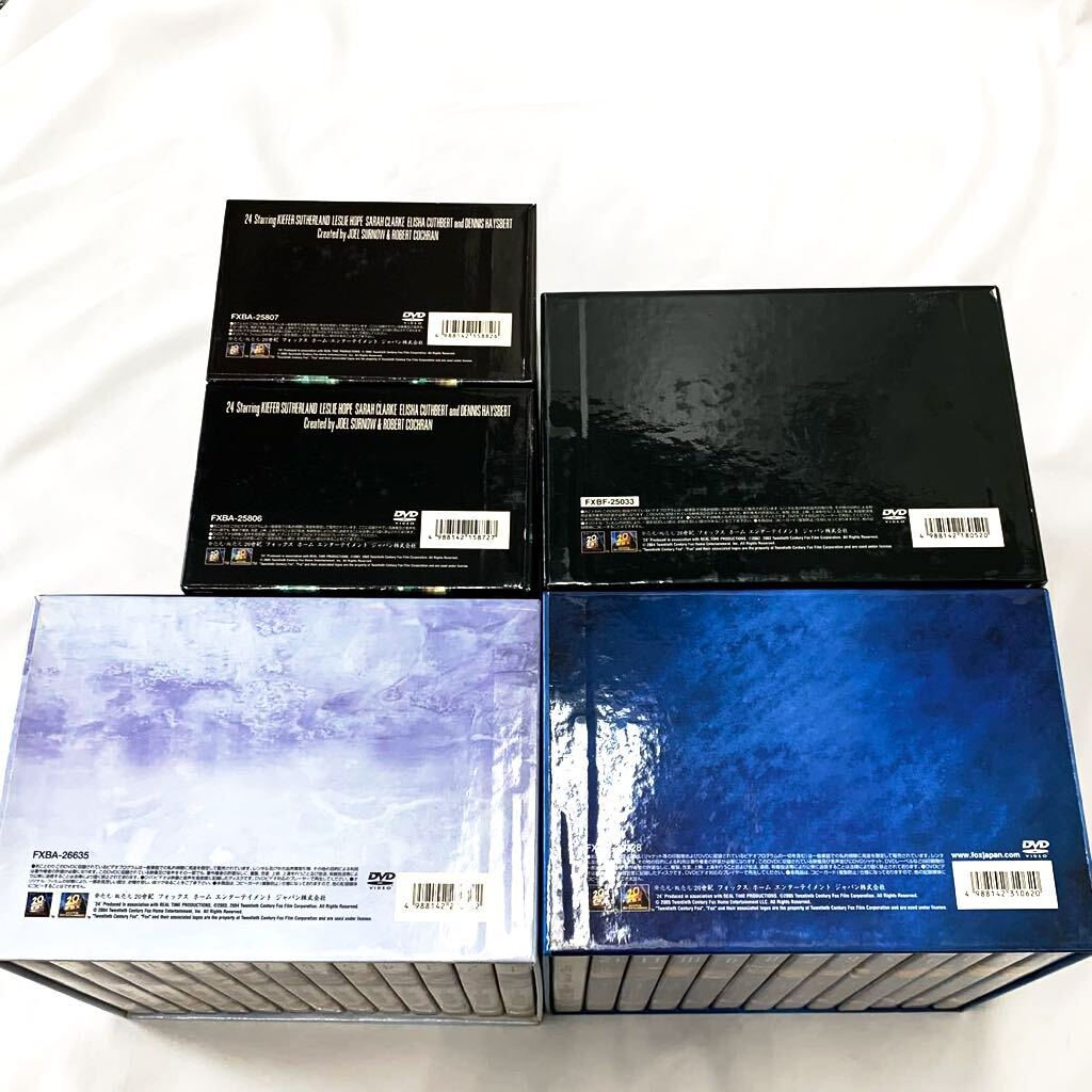 ★まとめ売り★ DVD BOX 5点 / 24 TWENTY FOUR COLLECTOR’S BOX ①、② / シーズン 2〜4 海外ドラマ 【S80873-513】_画像4