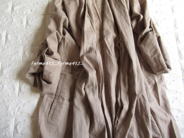 used * Nano Universe *linen flax . woman ... put on sink spring coat *3 point and more successful bid . takkyubin (home delivery service) free shipping! week-day 15 o'clock till settlement that day shipping possible 