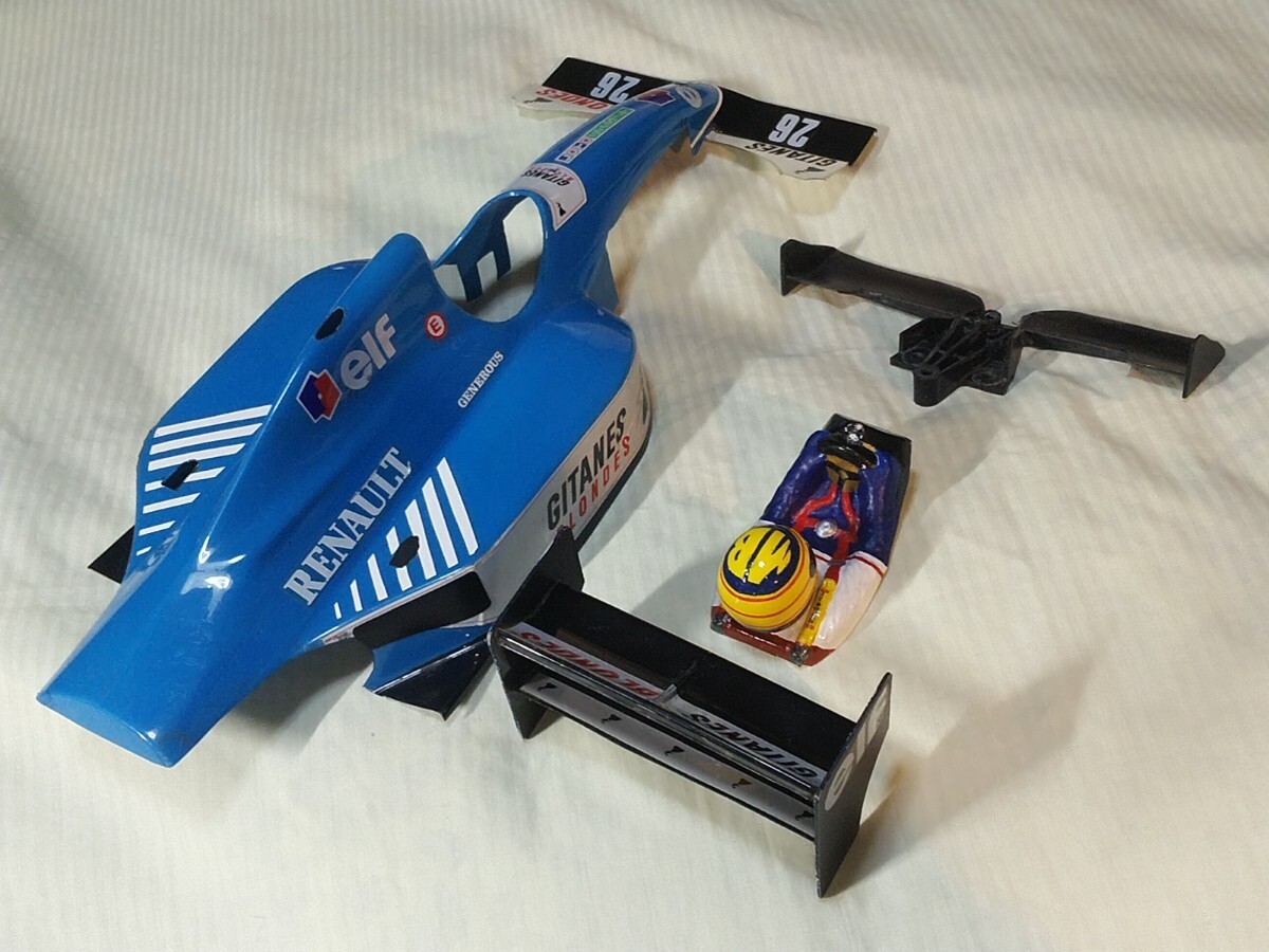 1/10F-1ラジコンボディー1992リジェJS37キット1993JS39風仕様 1/10F-1ラジコンボディー1992リジェJS37キット1993JS39風仕様