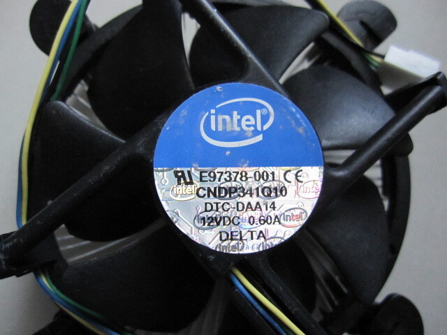 インテル Intel CPUクーラー LGA1156 LGA1155 LGA1150 LGA1151 銅芯_画像3