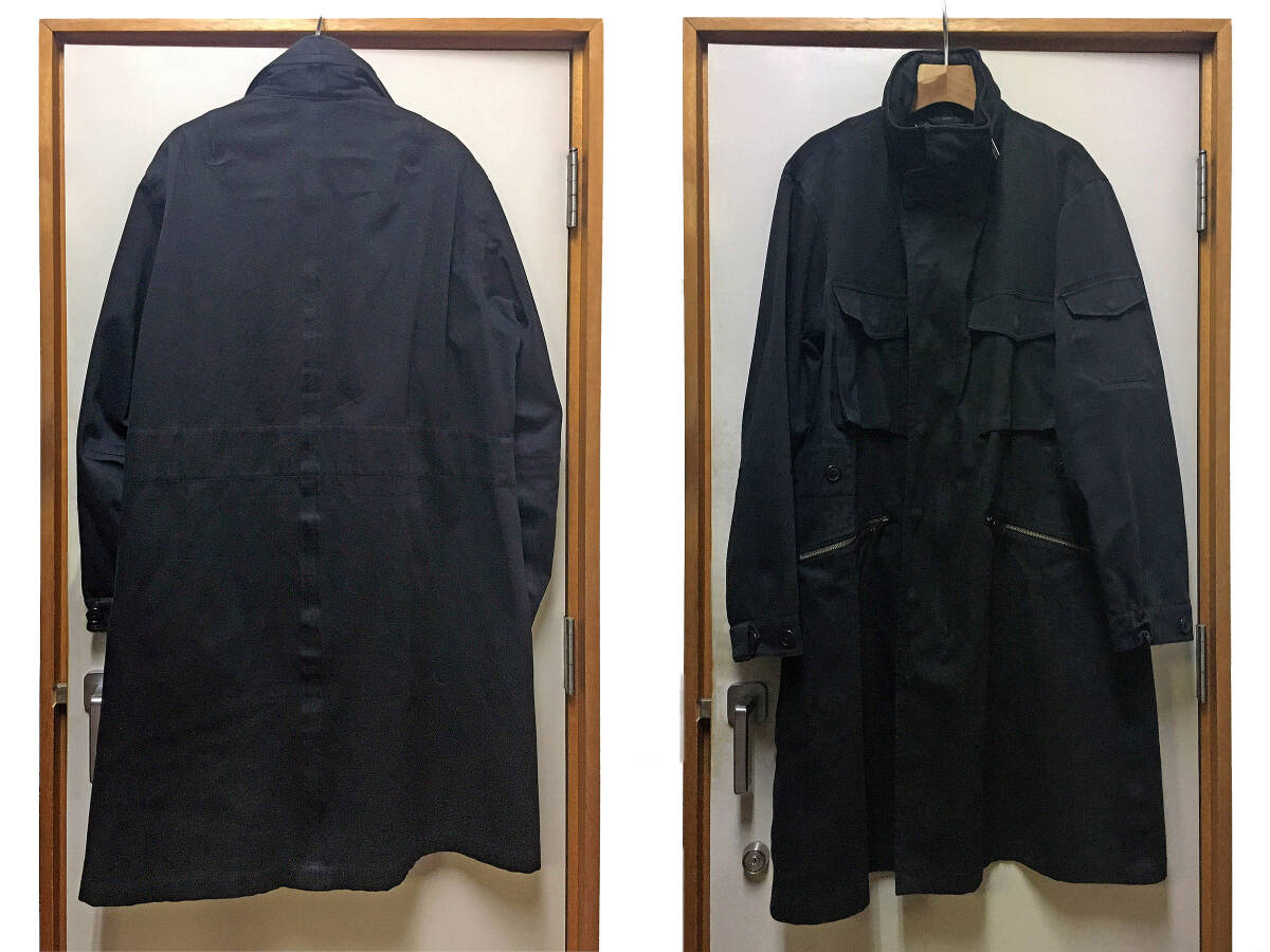 ヨウジヤマモト「Y-3 ADIDAS」（ワイスリー アディダス）ブランド メンズオーバーコート 中古品、状態良好、美品 Yohji Yamamoto Y-3 Coat