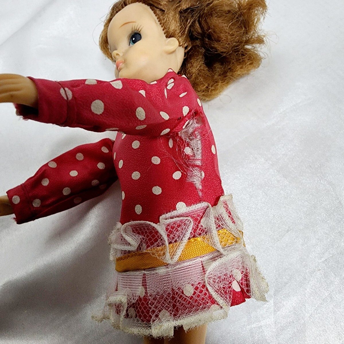 タカラ 初期 初代 リカちゃん ドット刻印 当時 着せ替え 人形 おへそあり TAKARA レア ヴィンテージの画像10