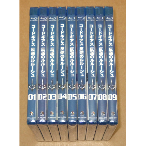 新品未開封 コードギアス反逆のルルーシュ Blu-ray １期２期全18巻セット＋全2巻セット 