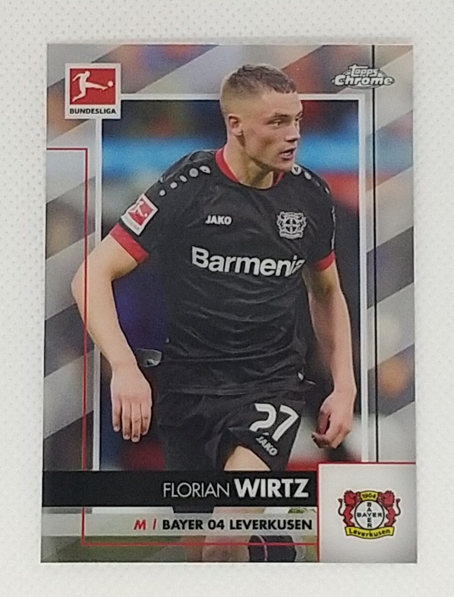 フロリアン・ヴィルツ 2020−21 Topps Chrome Bundesliga RC FLORIAN WIRTZ ベースの画像1