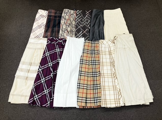 ☆1円～ BURBERRY LONDON バーバリーロンドン レディース スカート 12点 サイズ36～40 まとめて☆_画像1