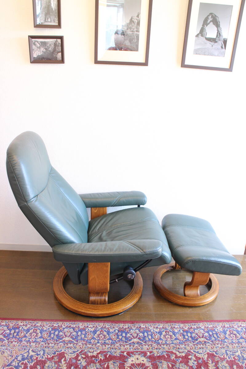 ★☆EKORNES ストレスレスチェア ディプロマット オットマン エコーネス パーソナルチェア リクライニング ソファ 1P 北欧 ☆★_画像2