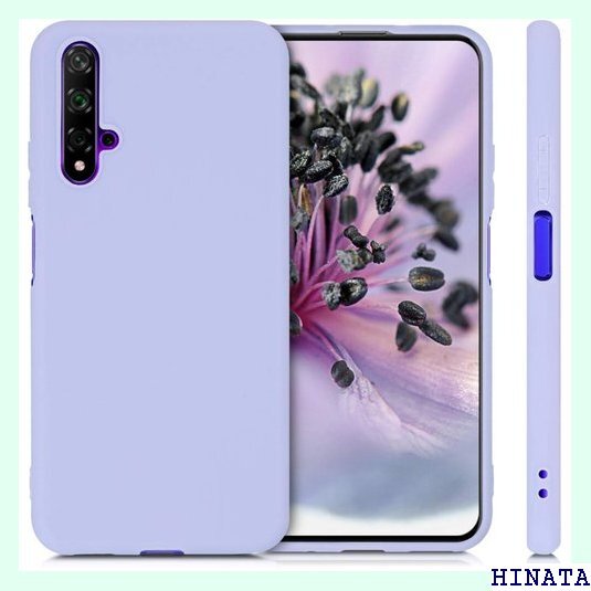 kwmobile スマホケース 対応: Huawei り止め ソフト TPU シリコン - パステルラベンダー 438_画像5