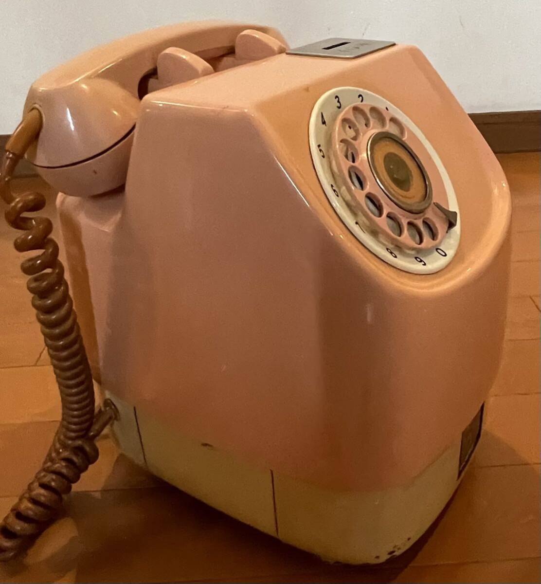 ピンク電話 日本電信電話 675-A 昭和レトロ 公衆電話 ヴィンテージ の画像3