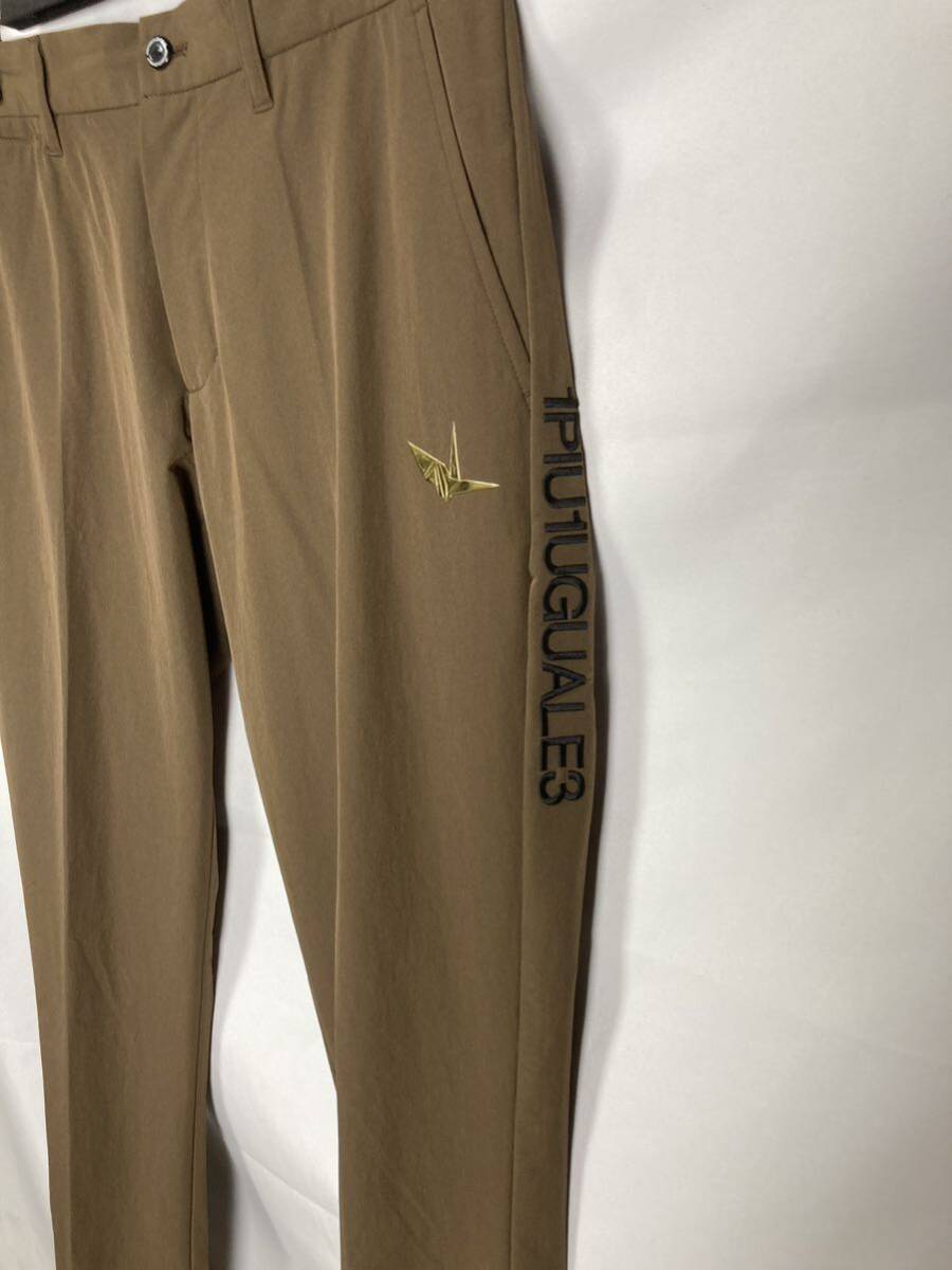 1PIU1UGUALE3 GOLF REGULAR PANTS レギュラーパンツ　サイドロゴパンツ　定価44,000円_画像5