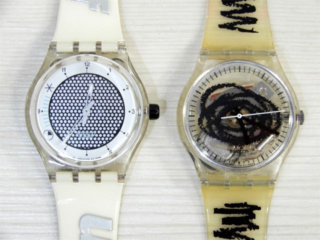 1円〜 まとめ売り! Swatch / スウォッチ MUSICALL 東京オリンピック IRONY AG1991 YURI 他 腕時計 8本 動作未確認 【W6746ko】_画像2