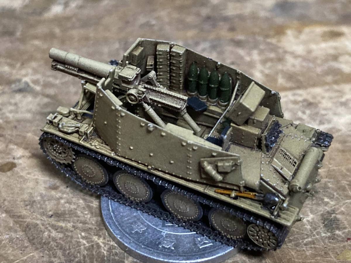 【送料込み】1/144 グリレH（Grille Ausf. H）フルインテリアキット（3Dプリンタキット 練習用パーツ付き）_画像4