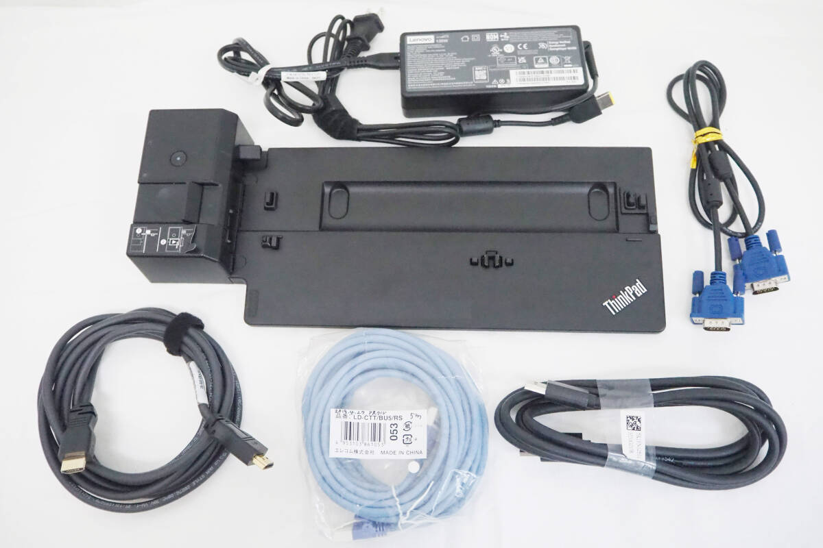  Lenovo * ThinkPad Ultra dokdo King station 40AJ conform model :L580 L480 T580 P580p T480s T480 X280 genuine products * key less C