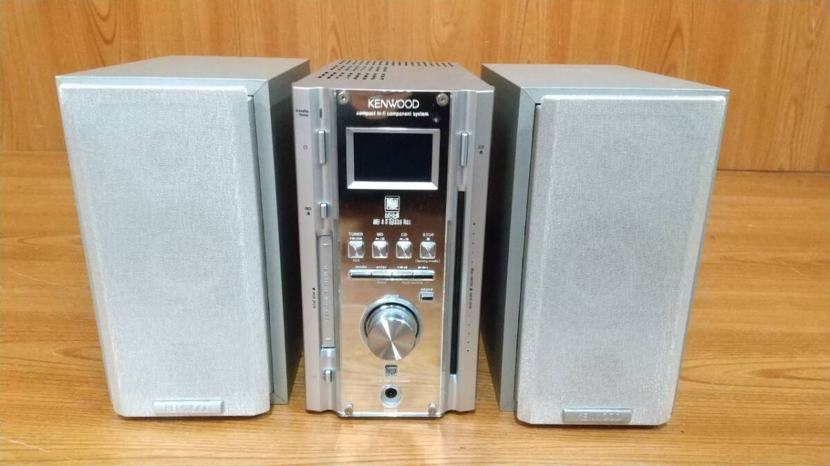 ★a-237 Kenwood ケンウッド RD-ES3MD ミニコンポ スピーカー LS-ES3-KFの画像1