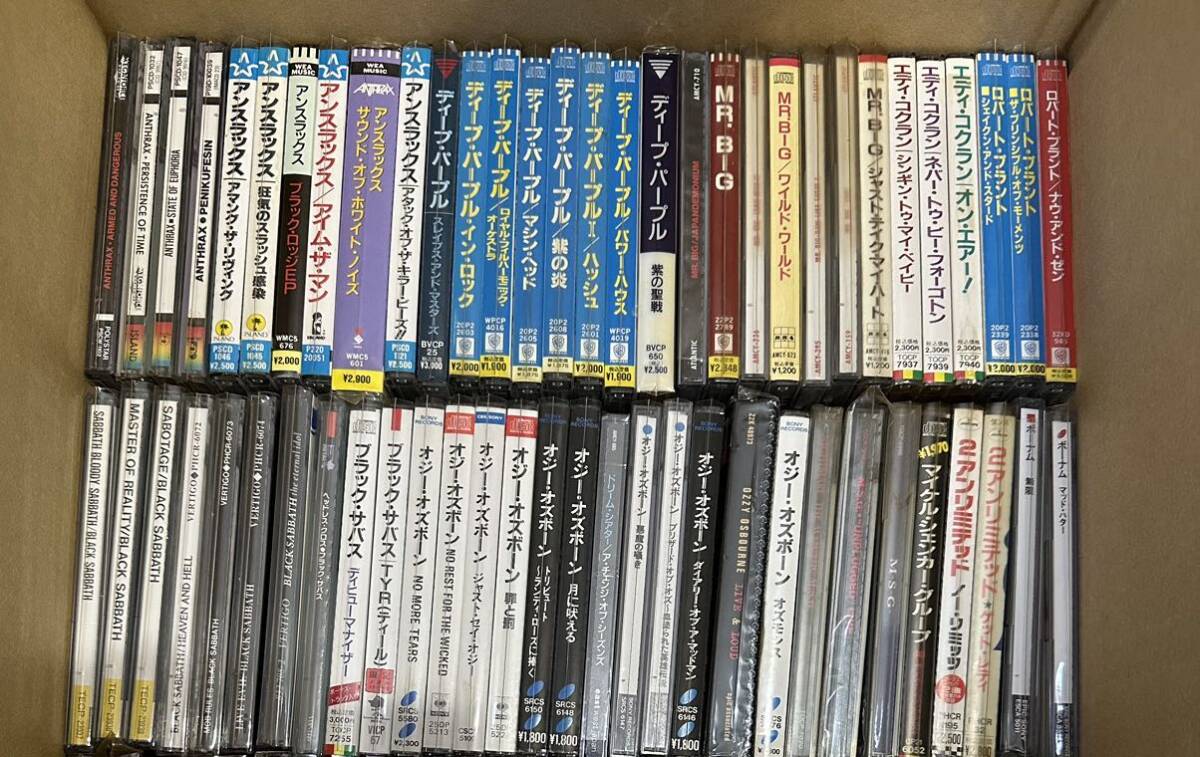 洋楽 ハードロック メタル CD 130枚 以上 まとめ/エアロスミス オジーオズボーン メタリカ アイアンメイデン等 _画像3