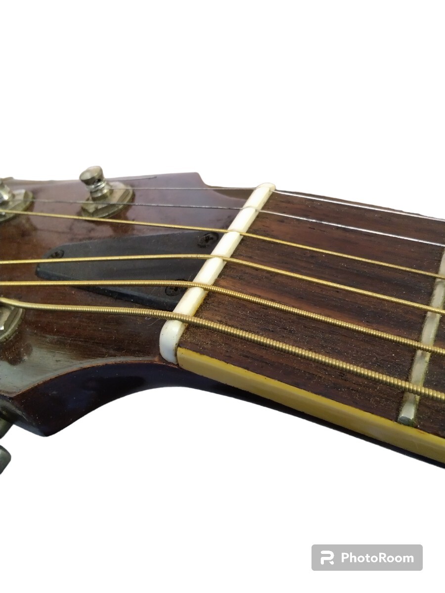 YAMAHA ヤマハ FG-250J 黒ラベル アコースティックギター アコギ 弦楽器 クロラベル 中古現状品 _画像4