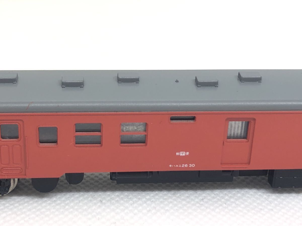 22 Nゲージ KATO 郵〒便 キハユニ26 30 鉄道模型 動力のみあり 現状品 _画像4