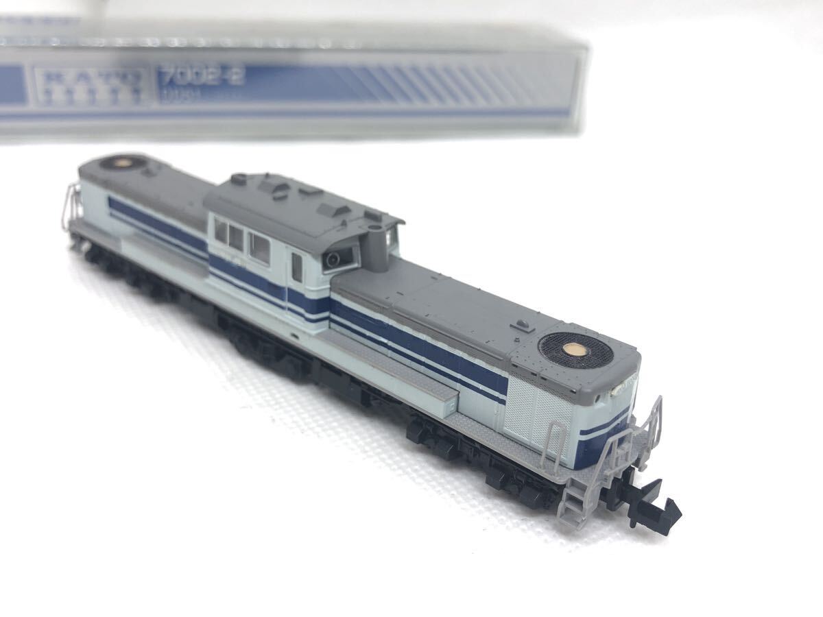 23 N gauge KATO euro liner DD51 railroad model power head light lighting OK present condition goods 