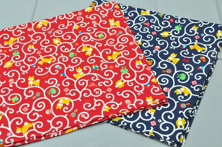 [ small furoshiki * free chief ] popular pattern Tang .... pattern 2 pieces set 
