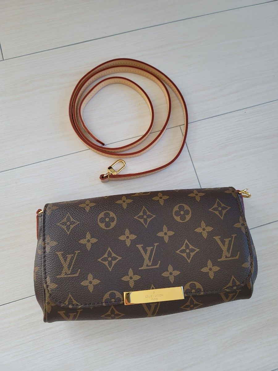 超美品　LOUIS VUITTON M40717 PM フェイボリットルイヴィトン モノグラム ショルダーバッグ チェーン　本物