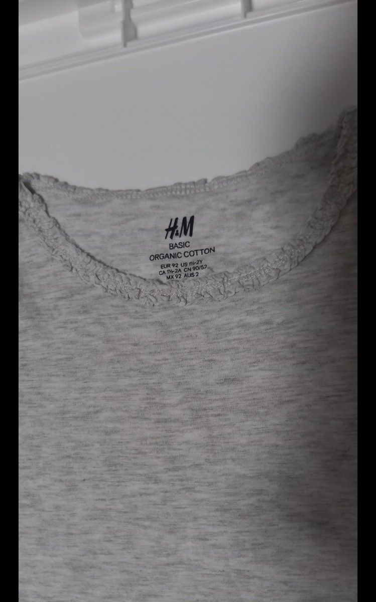 H&M　エイチアンドエム　半袖　Tシャツ　ノースリーブ　ブラウス　キャミ　オーバーオール　92cm　まとめ売り