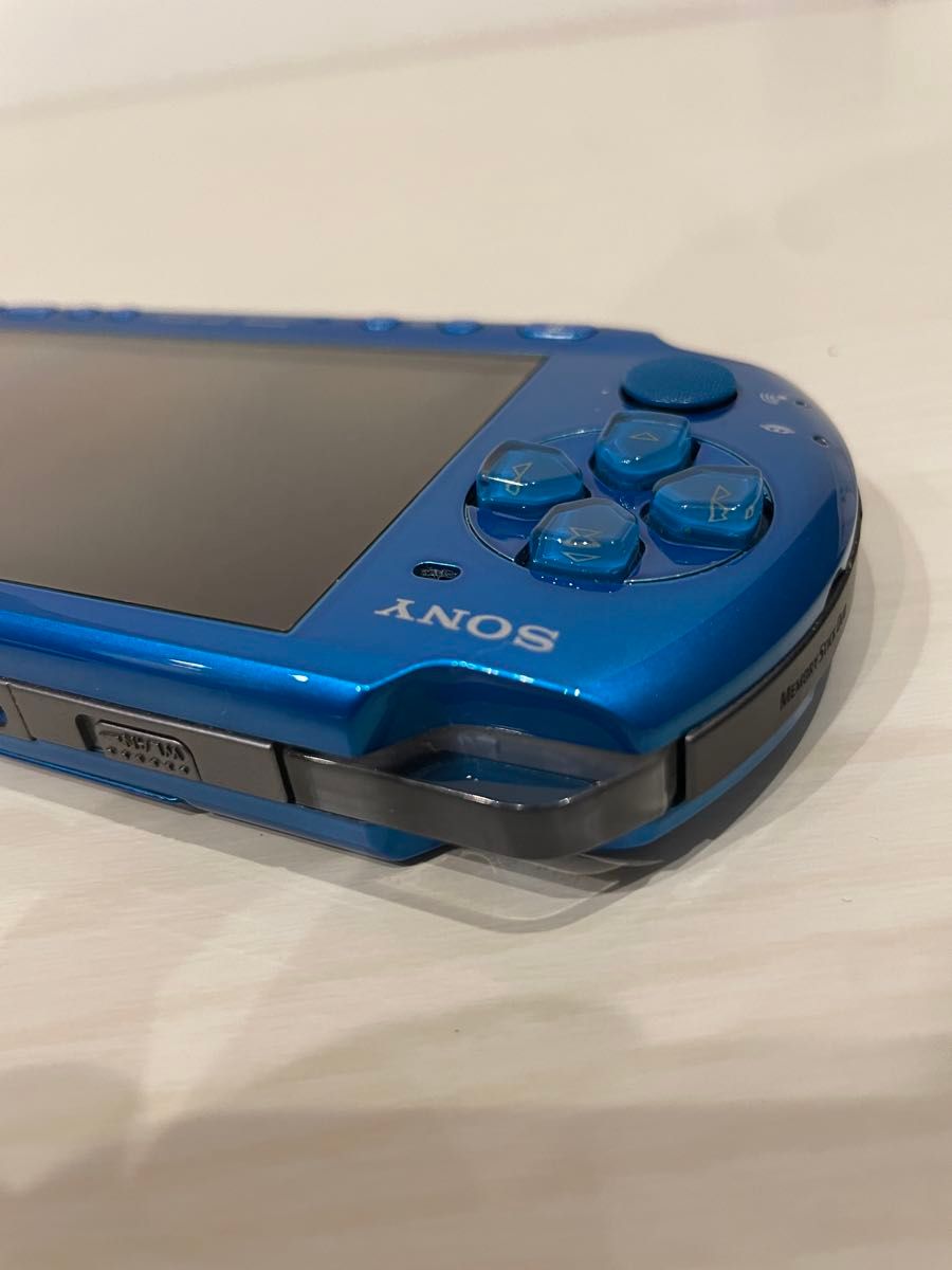 SONY PSP3000  ブルー　本体のみ　美品