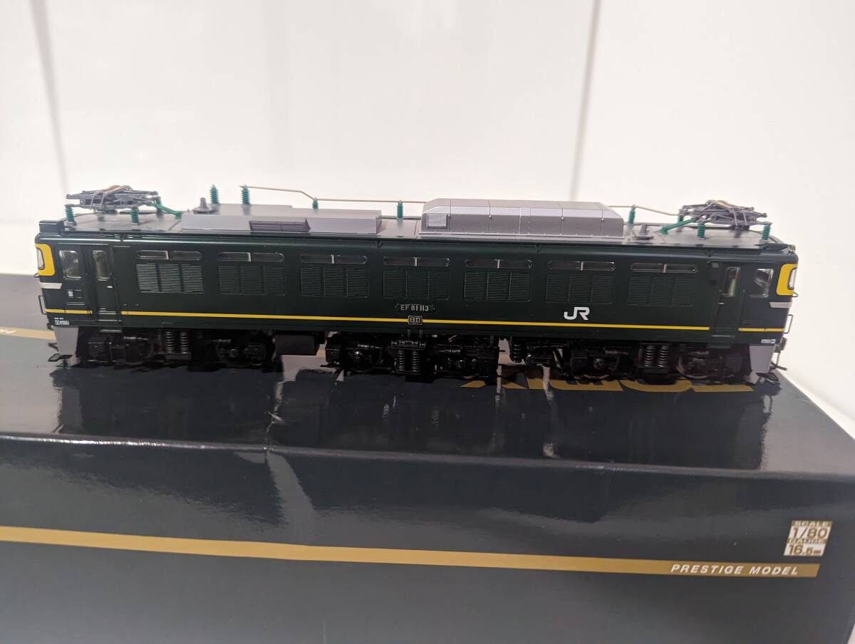  beautiful goods operation verification ending 0327T HO-179 JR EF81 shape electric locomotive ( twilight color ) prestige model HO gauge railroad model to Mix TOMIX