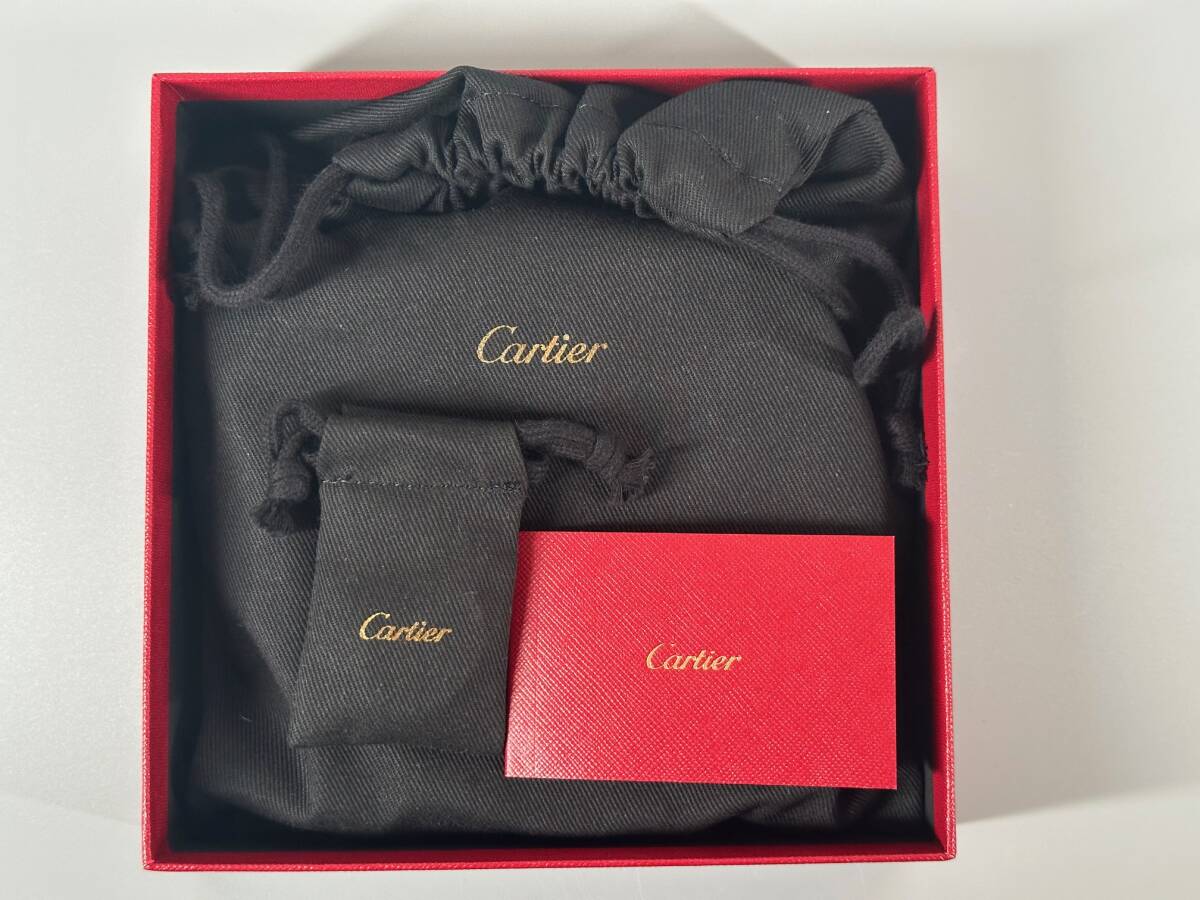 極美品　正規　Cartier　カルティエ タンク ベルト ブラック カウハイド 　ゴールド フィニッシュ バックル 黒×茶 　定価73,700円_画像9