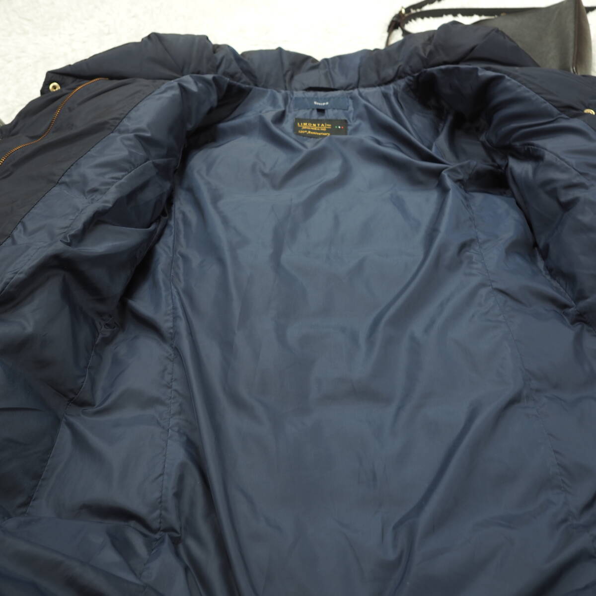 G6887*SHIPS Ships *A line * down coat * down jacket * navy blue navy *36* carefuly selected goods 