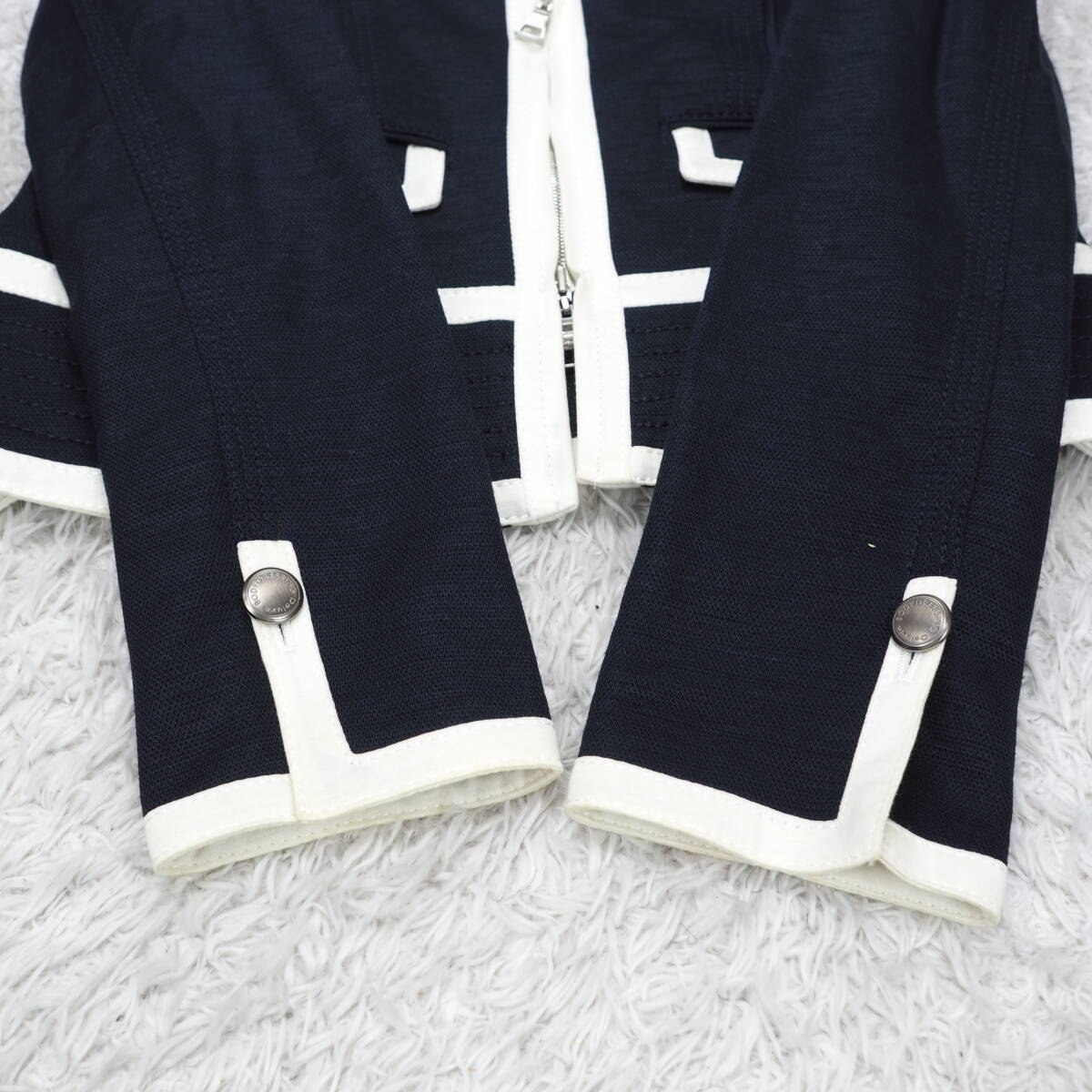 G6967*BODY DRESSING Deluxe body dressing *linen* cotton * no color jacket * navy blue navy white white *38