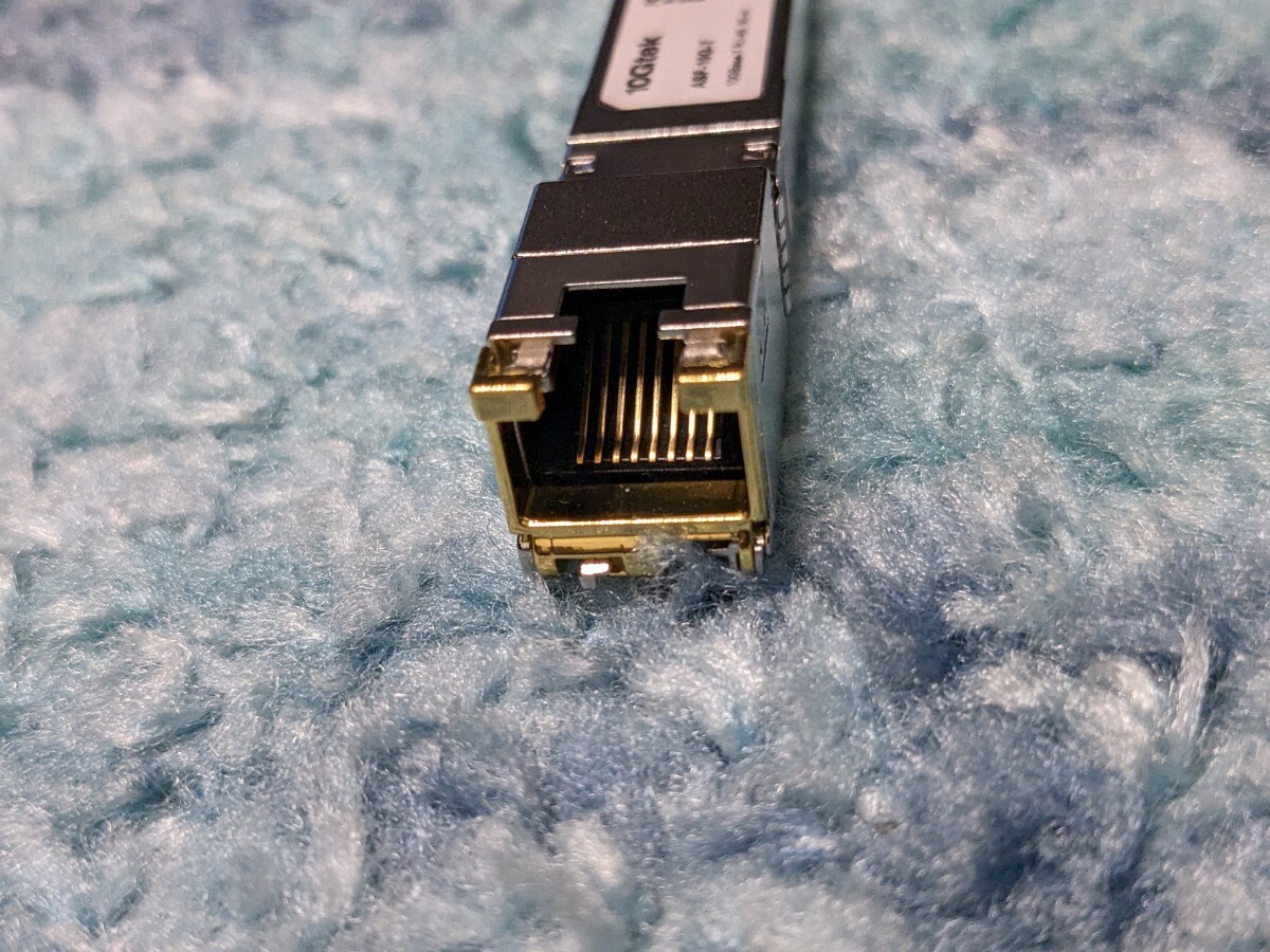 0603u2232　10Gtek 10/100/1000Base-T カッパー SFPモジュール オート ネゴシエーション SFP to RJ45 Mini-GBIC 光トランシーバ_画像3