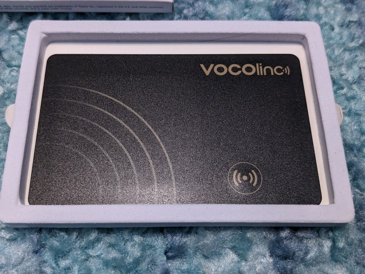 0603u2619　VOCOlinc 紛失防止タグ カード 超薄(1.6mm) 紛失防止トラッカー (iOSのみ対応) 忘れ物防止 タグ スマートタグ_画像2