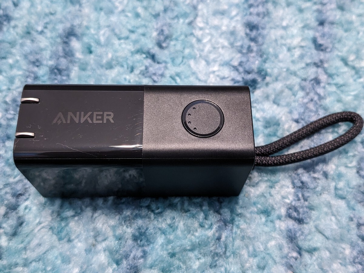 0603u2621　Anker 511 Power Bank (PowerCore Fusion 30W) 小型 モバイルバッテリー 5000mAh 30W出力 コンセント一体型_画像1