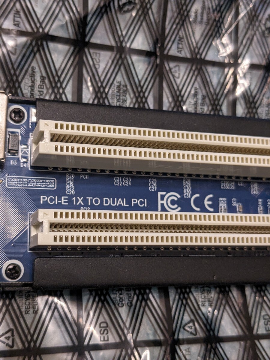 0603u1349 PCI-E Express X1 USB拡張カード 3.0ケーブル付き デュアル PCI ライザー エクステンダ インターフェースカードの画像7