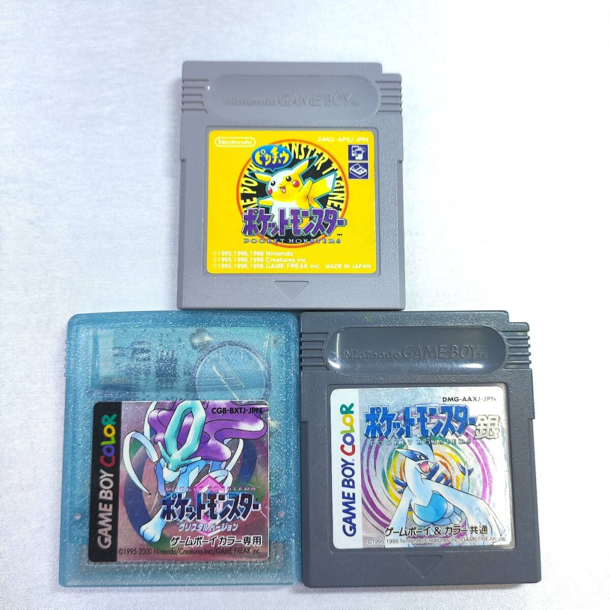 ■一部動作確認済み■GB/GBC ポケモン■ ポケットモンスター 赤/青/緑/ピカチュウ/金/銀/クリスタル GAME BOY ゲームボーイ カラー ソフトの画像5