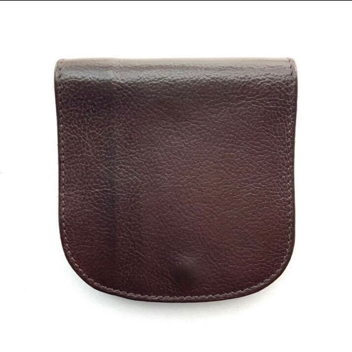 Il Bisonte IL BISONTE compact wallet folding purse scorching tea 