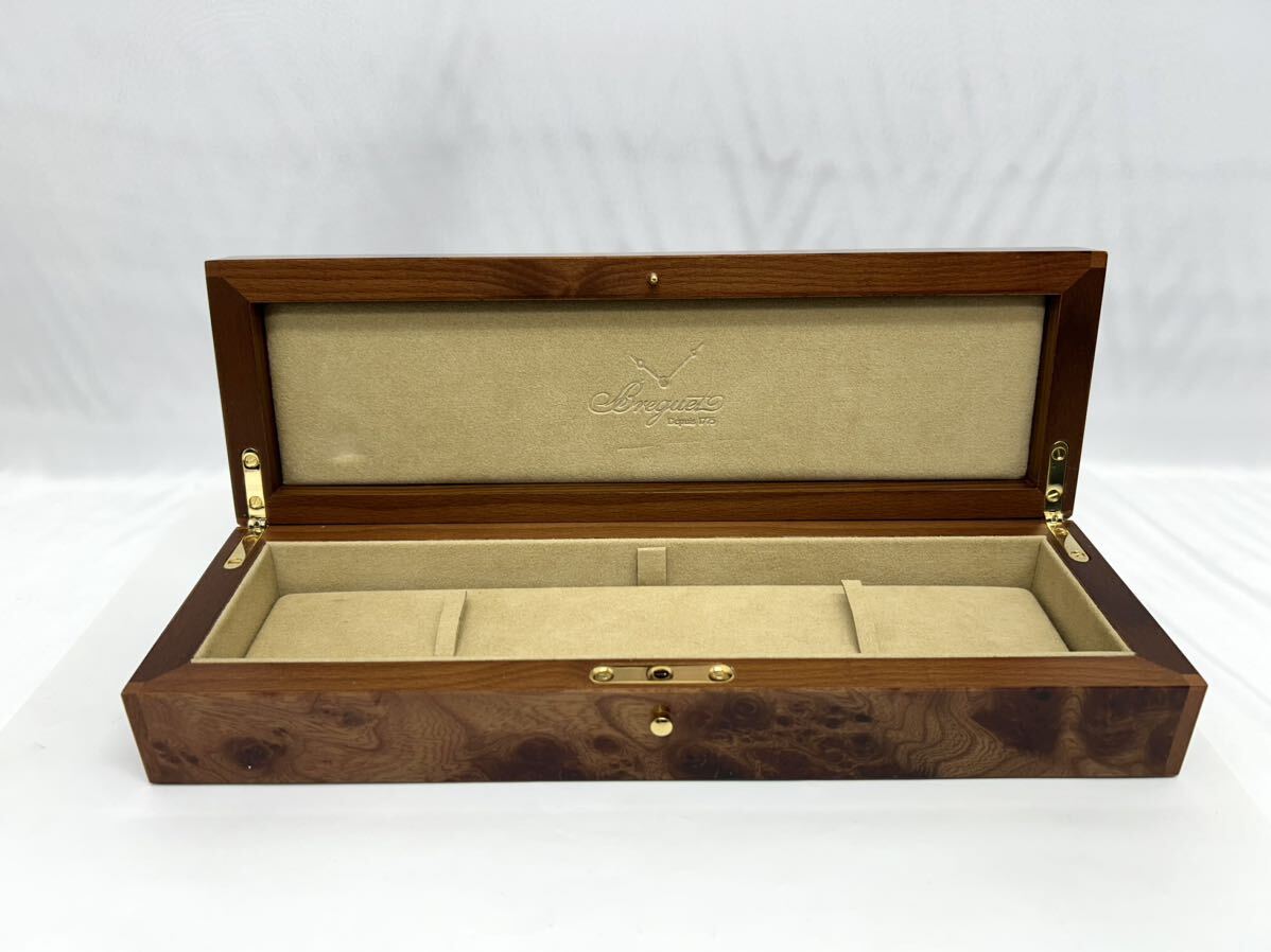 BREGUET(ブレゲ) 純正 時計 収納ケース 保存箱 空箱 化粧箱 イタリア製 ハンドメイドの画像2