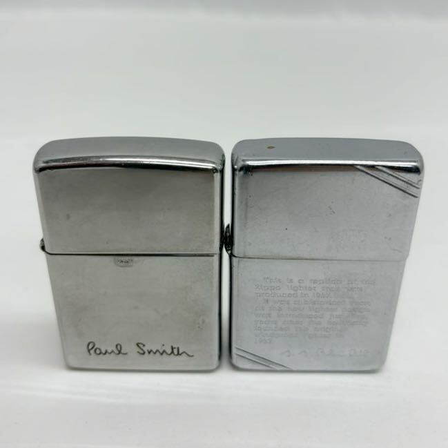 5 ZIPPO ポールスミス 二点まとめ売り Poul Smith アパレルジッポーの画像1