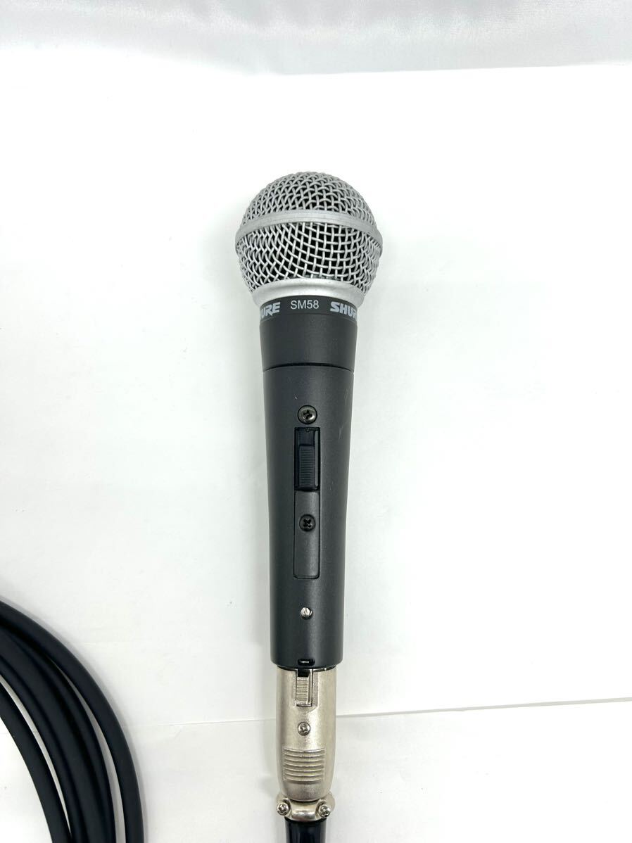 SHURE シュア SM58 ボーカルマイク_画像2