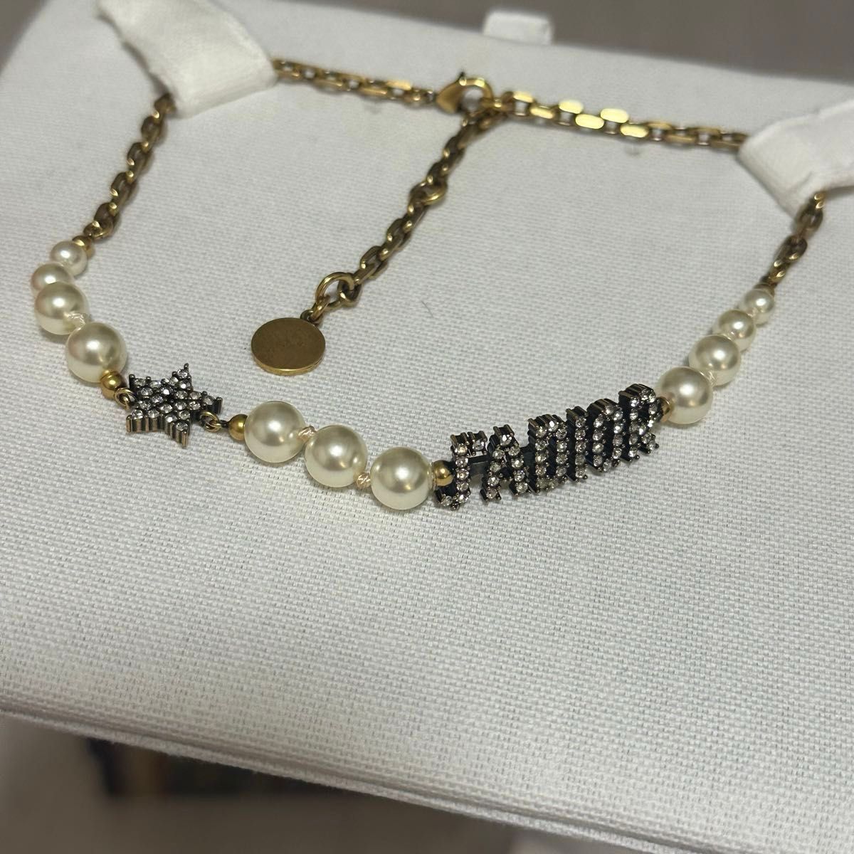 ディオール ネックレス DIOR J'ADIOR メタル パール クリスタル ディオール ネックレス DIOR J'ADIOR メタル パール クリスタル