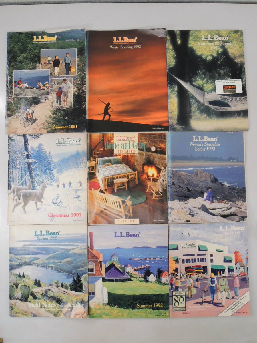 【貴重資料 カタログ約30冊】L.L.Bean 90s Catalog 90年代 LLビーン LL Bean アウトドア ハンティング フィッシング エルエルビーンθの画像2