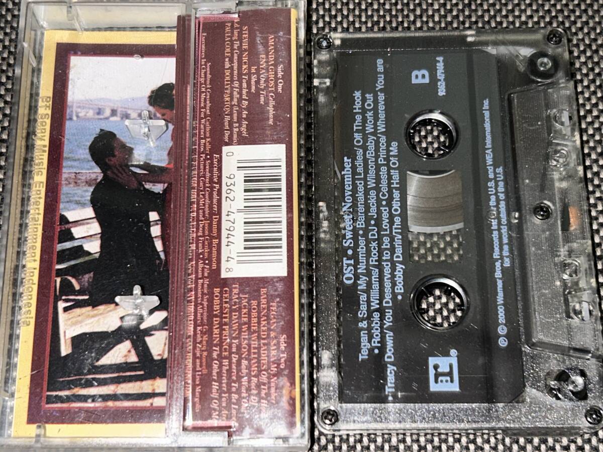Sweet November サウンドトラック 輸入カセットテープの画像2