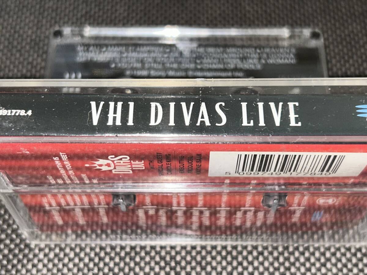 VH1 Divas Live / celine, gloria, aretha, shania, mariah import cassette tape 