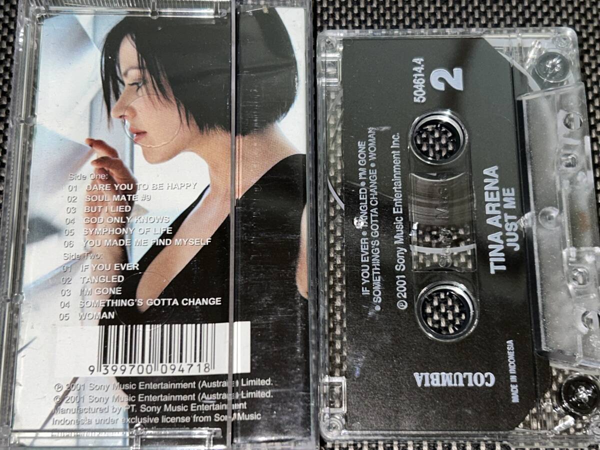 Tina Arena / Just Me 輸入カセットテープの画像2