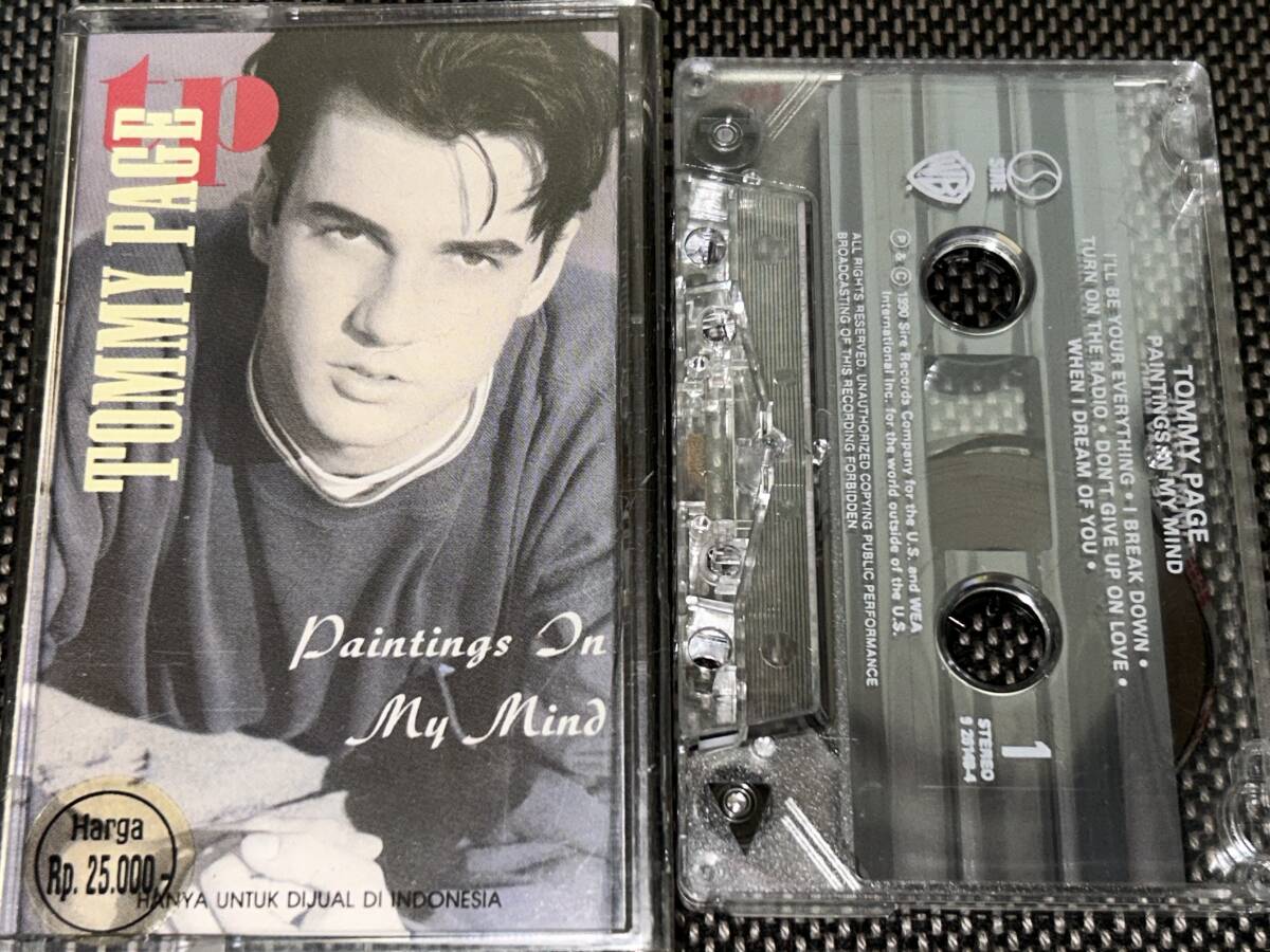 Tommy Page / Painting In My Mind 輸入カセットテープの画像1