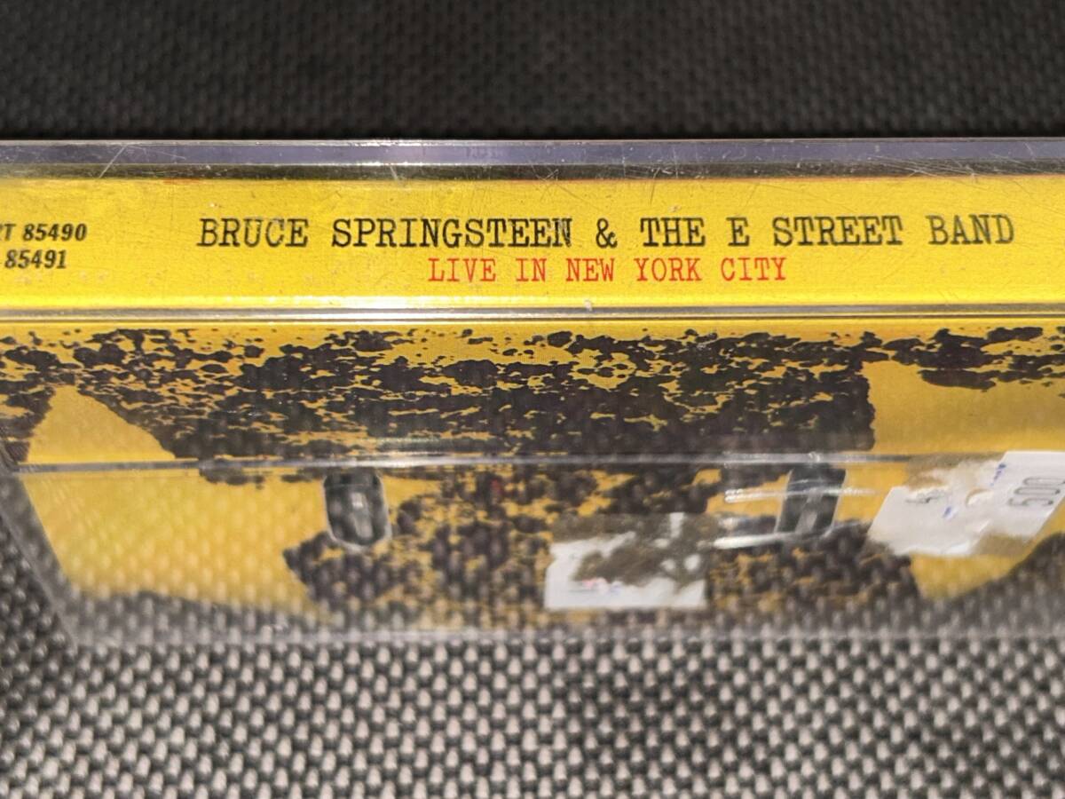 Bruce Springsteen & The E Street Band / Live In New York City import cassette tape unopened 