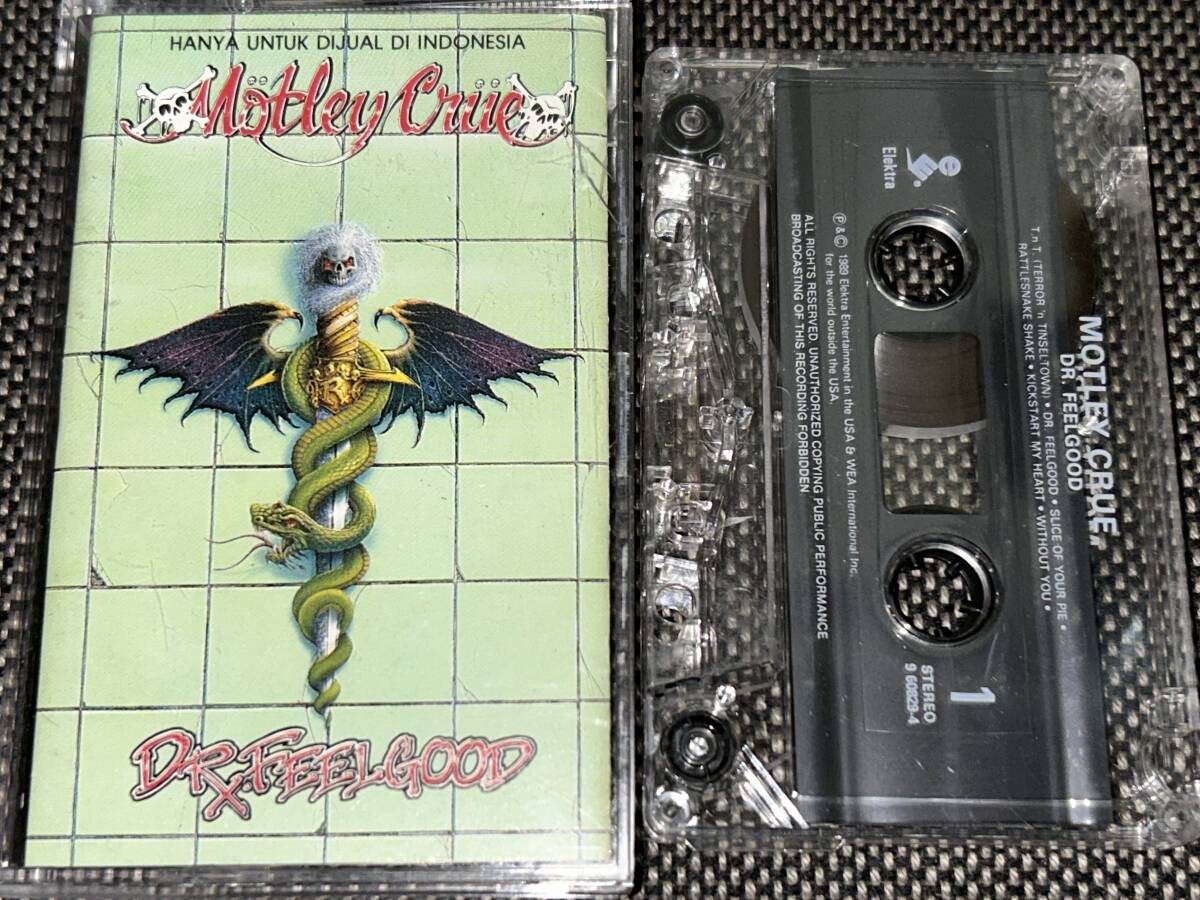 Motley Crue / Dr. Feelgood 輸入カセットテープの画像1