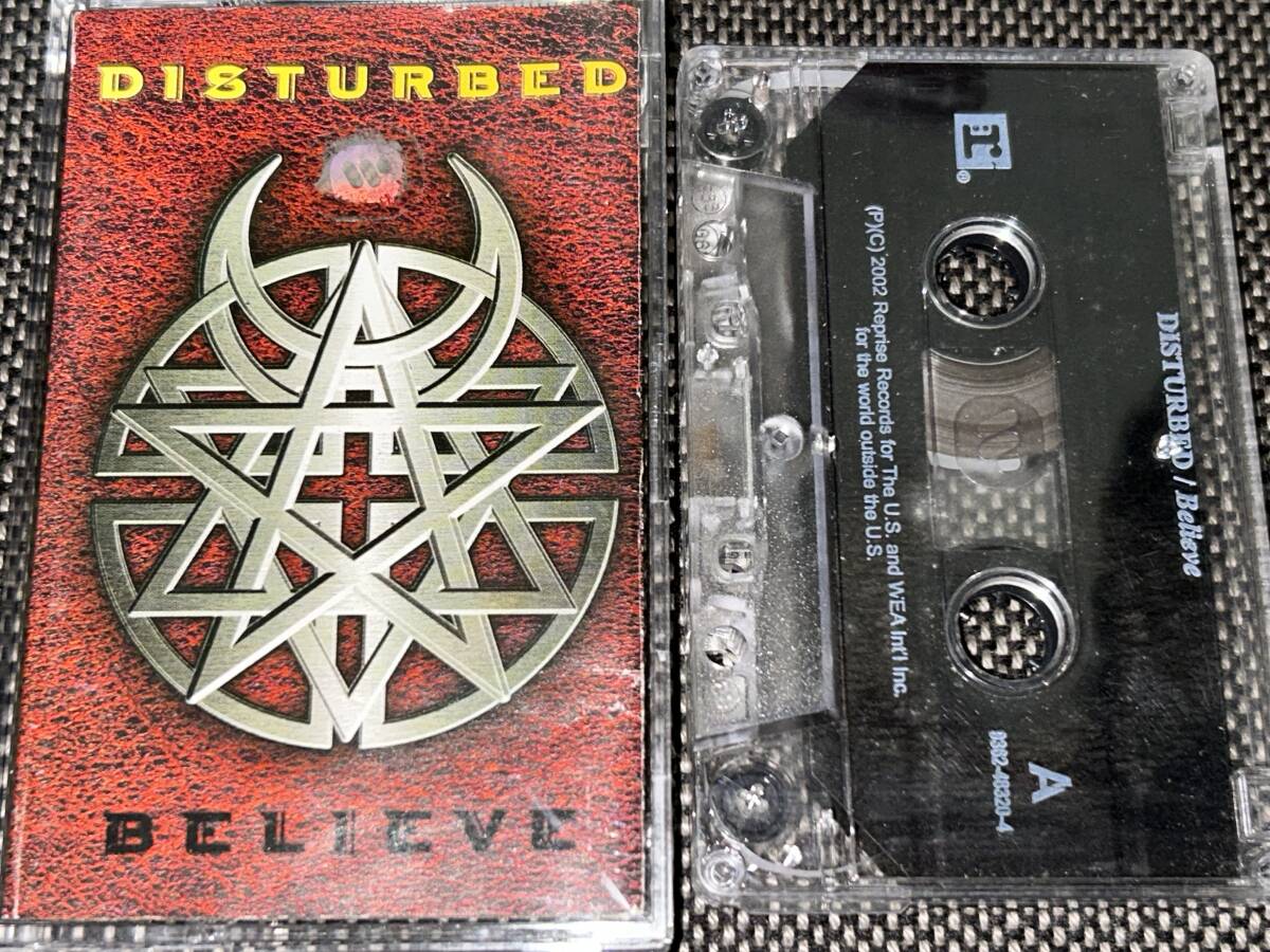 Disturbed / Blieve 輸入カセットテープの画像1