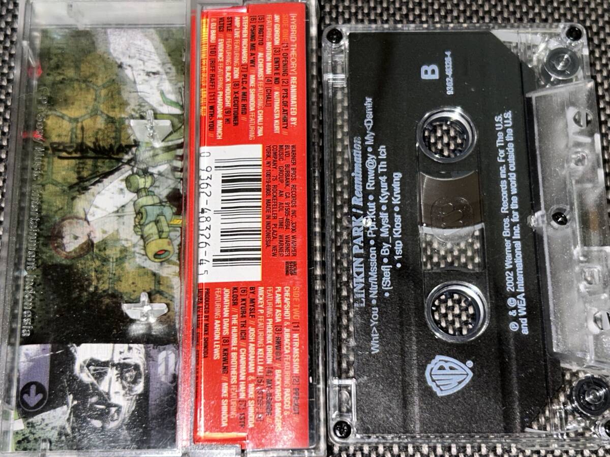 Linkin Park / Reanimation 輸入カセットテープの画像2