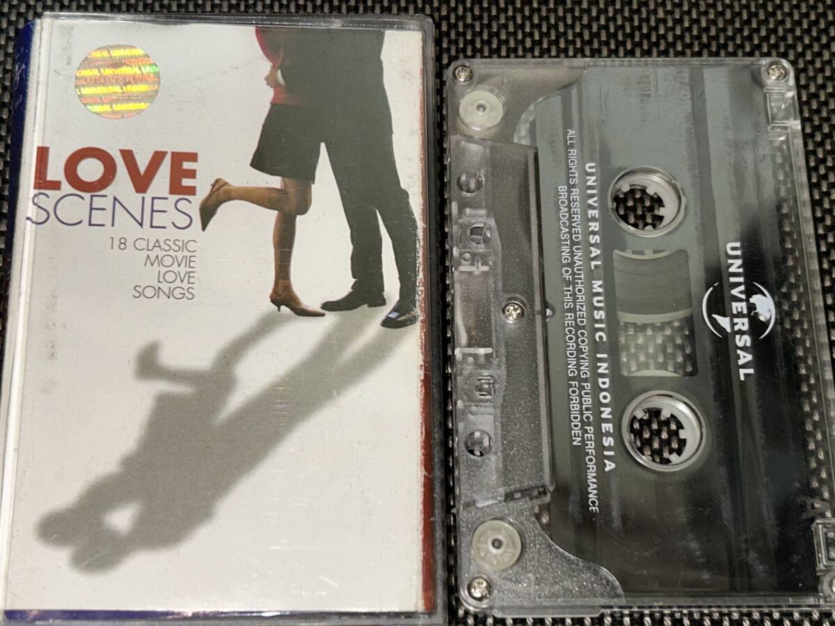 Love Scenes サウンドトラック・コンピレーション 輸入カセットテープの画像1