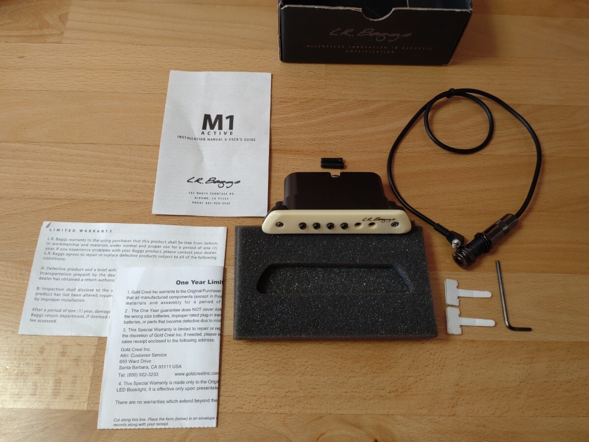 ★　L.R.Baggs M-1 active pickup （中古良品）　★_画像3